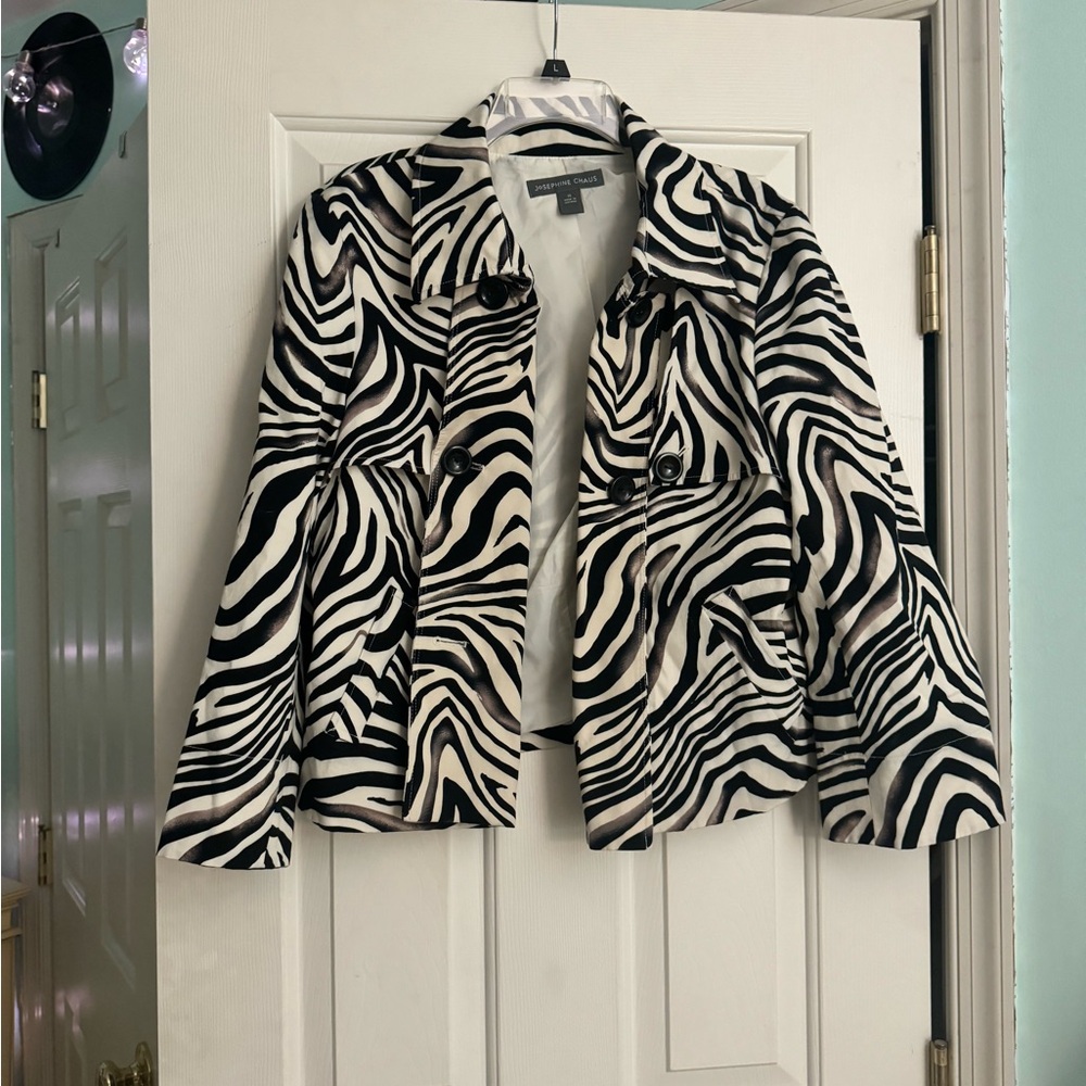 Vintage zebra jacket